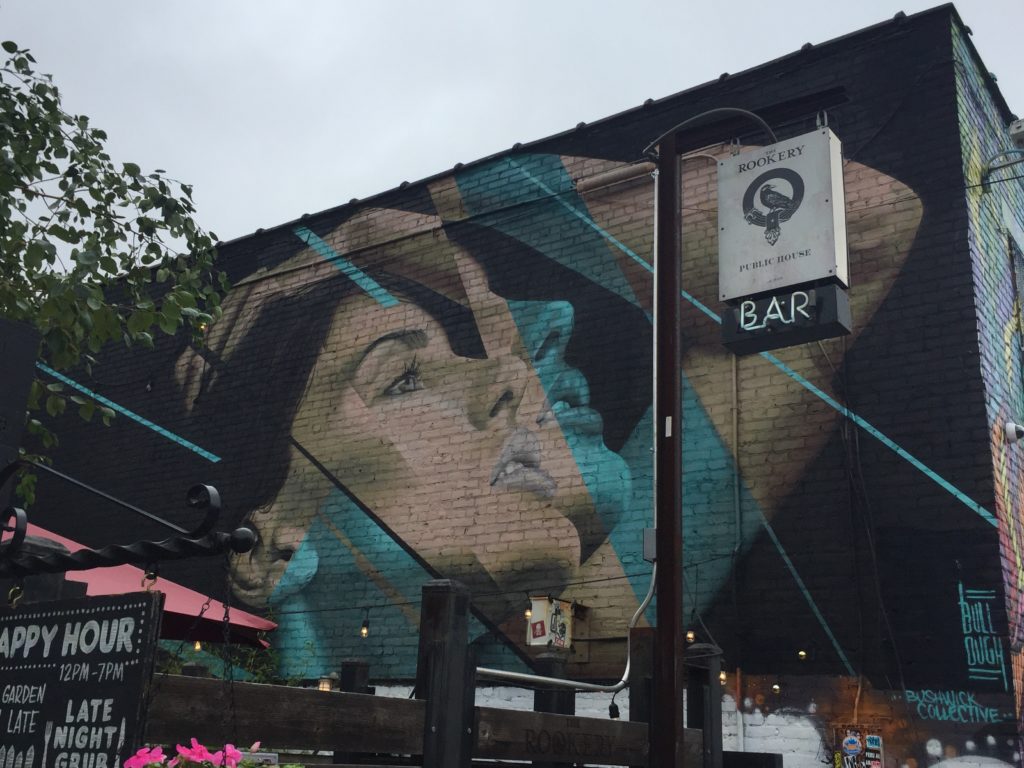 Portrait par l'artiste James Bullough