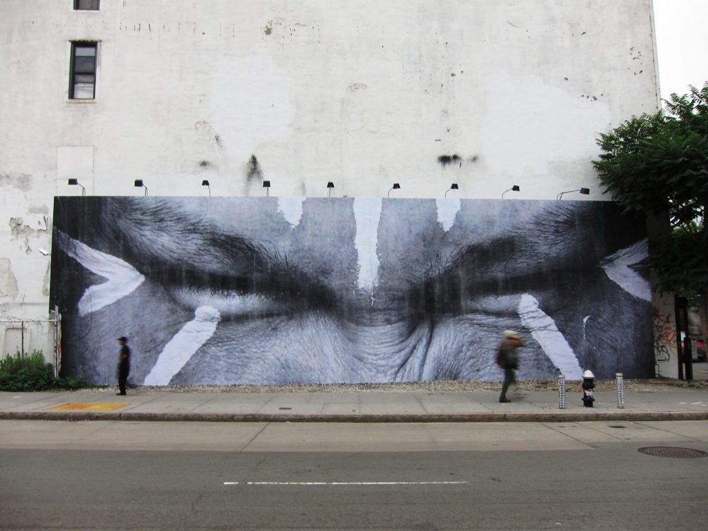Houston Bowery Wall par JR
