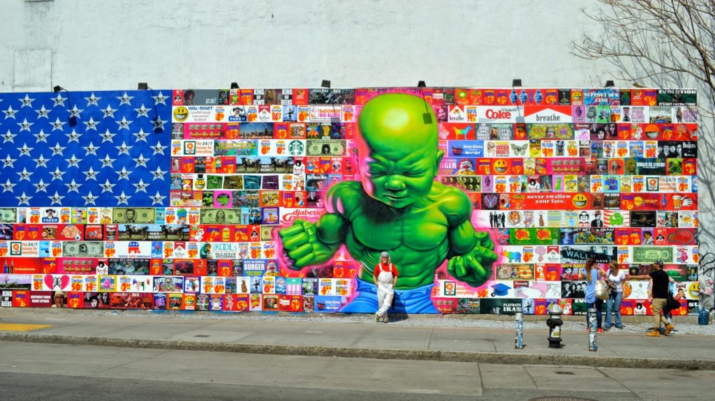 Houston Bowery Wall - Ron English