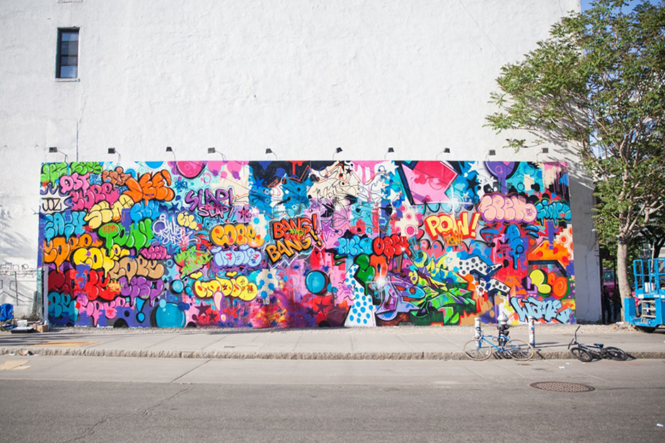 Houston Bowery Wall par COPE2