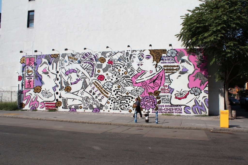 Houston Bowery Wall par Lady Aiko