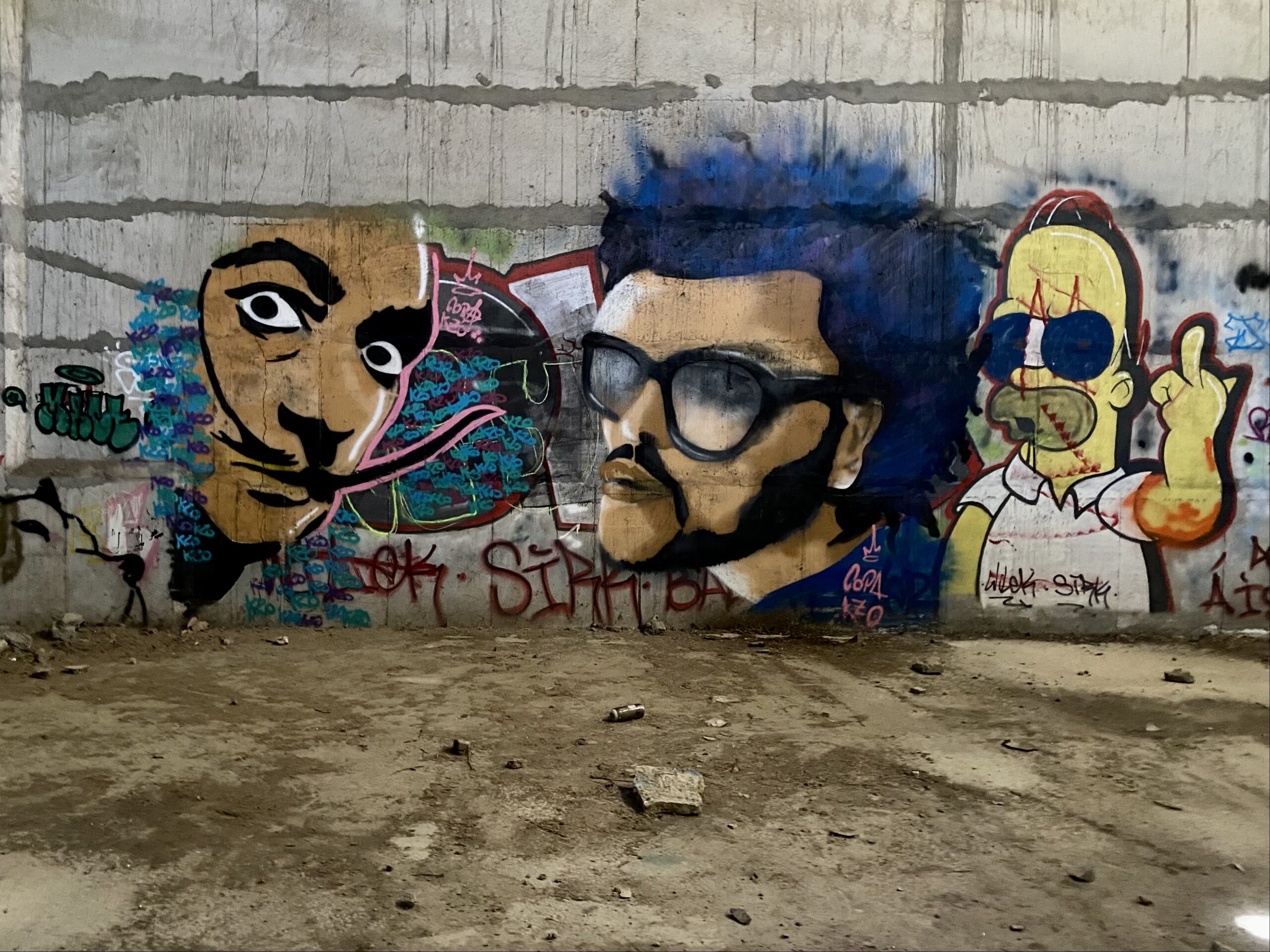 Discover an amazing urban art in an abandoned rice factory
